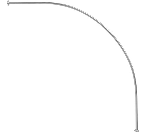 Карниз для ванны Aquanet Santiago полукруглый 160х160