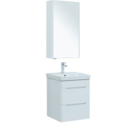 Мебель для ванной Aquanet София 50 белый глянец (2 ящика)