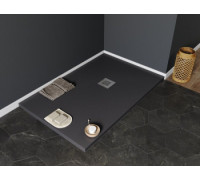 Душевой поддон Aquanet Pleasure 140х80 черный