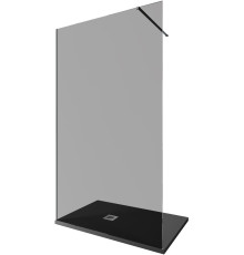 Душевая перегородка Allen Brau Infinity 1 160 3.21032.BA.T серебро браш