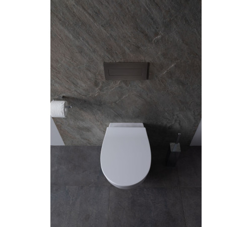 Крышка-сиденье для унитаза Allen Brau Fantasy Smartfix, Soft-Close 4.11005.20 белый глянец