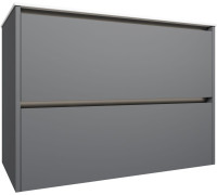 Тумба под раковину Allen Brau Activity 90 1.34013.PGM платина матовый/олива браш