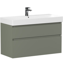 Тумба под раковину Allen Brau Infinity 100 1.210027.CGM олива матовый