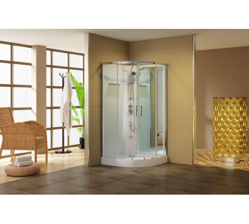 Душевая кабина Aquanet Passion R 3.0 90x90, прозрачное стекло