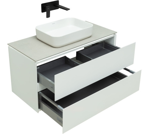 Тумба под раковину Allen Brau Infinity 100 1.21003.WM белый матовый