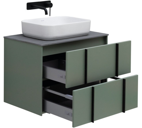 Тумба под раковину Allen Brau Reality 70 1.32004.CGM олива матовый