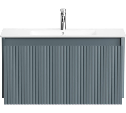 Тумба под раковину Allen Brau Gravity 100 1.370018.BGM синий матовый