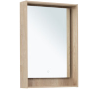 Зеркало Aquanet Милан 60 дуб светлый