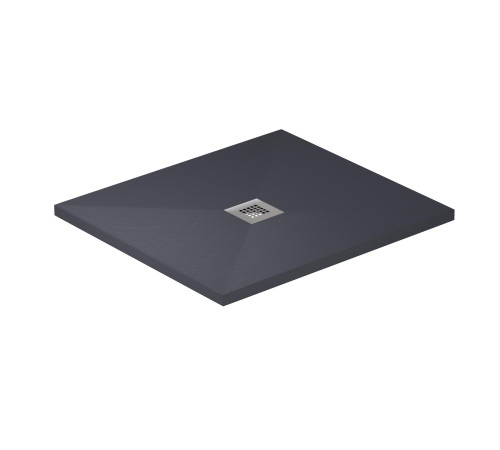 Душевой поддон Allen Brau Priority 100x80 8.31003-AM антрацит