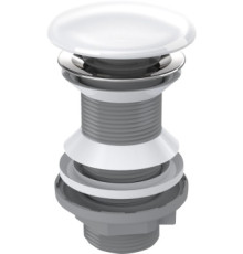 Донный клапан Aquanet click/clack 5/4' белый