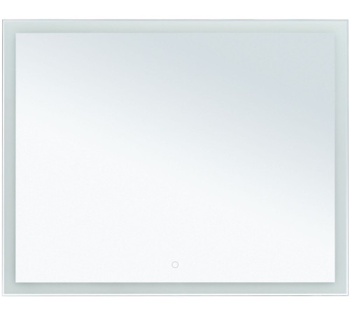 Зеркало Aquanet Гласс 100 белый LED