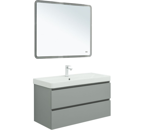 Тумба под раковину Aquanet Вега 2.0 100 мисти грин