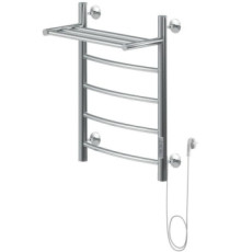 Полотенцесушитель электрический Aquanet Romeo 60х50 Тэн справа, с полкой