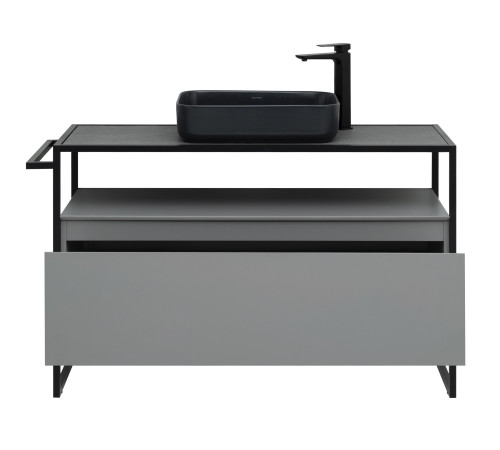 Тумба под раковину Allen Brau Priority 120 1.31004.PGM платина матовый