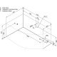 Акриловая ванна Aquanet Jersey 170x90 L (с каркасом)