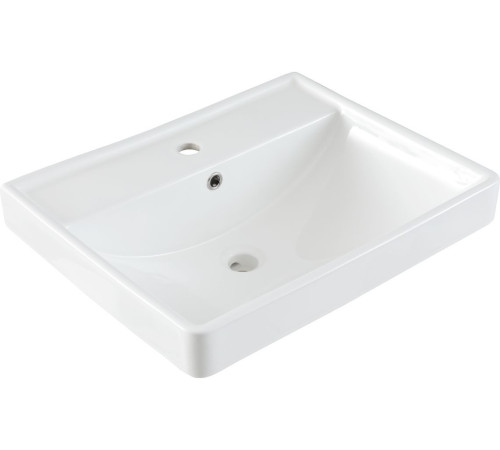 Тумба под раковину Aquanet Оптима 60 дуб рустикальный/белый сатин