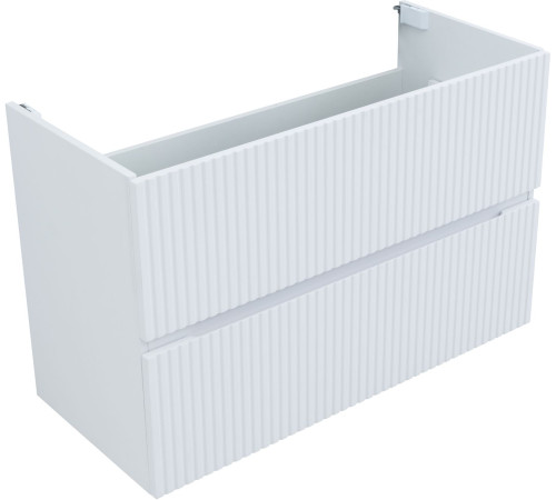 Тумба под раковину Aquanet Джейн 100 белый матовый