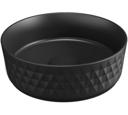 Раковина накладная Allen Brau Fantasy Romb 36 4.11033.31 черный матовый