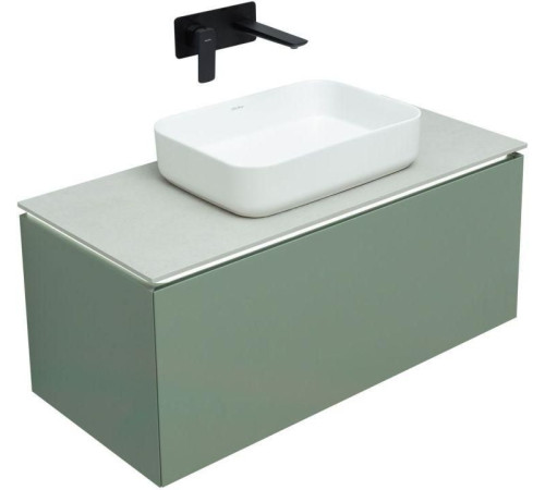 Тумба под раковину Allen Brau Infinity 100 1.21004.CGM олива матовый