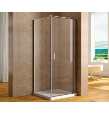 Душевой уголок Aquanet Cinetic 80х90,прозрачное стекло (AE12-N-80H190U-CT + AE12-F-90H190U-CT)