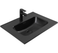 Раковина Aquanet Flat 60 черная матовая