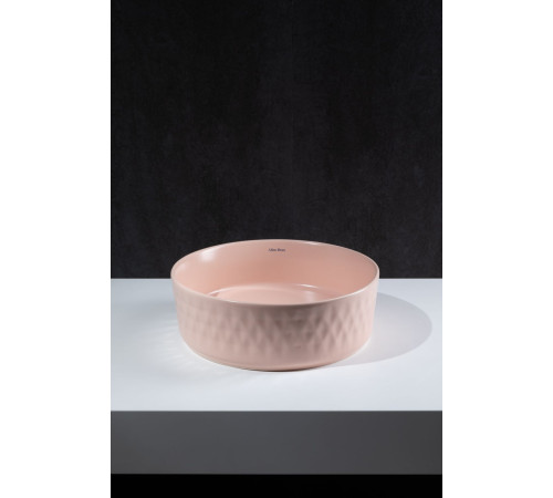 Раковина накладная Allen Brau Fantasy Romb 36 4.11033.SM розовый