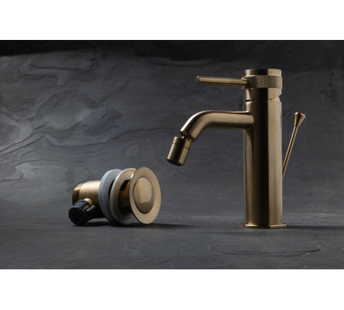 Смеситель для биде Allen Brau Priority 5.31A04-GB (с донным клапаном) золото