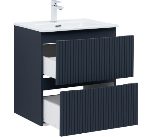 Тумба под раковину Aquanet Джейн (Flat) 60 маренго