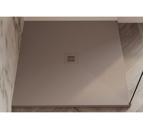 Душевой поддон Allen Brau Priority 100x100 8.31005-PGM платина