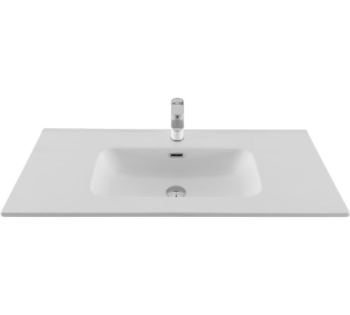 Раковина Aquanet Flat 100 белая матовая