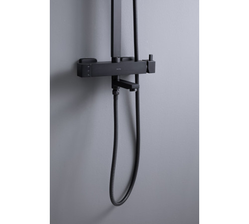 Душевая стойка Allen Brau Infinity 5.21029-31 черный матовый