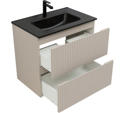Тумба под раковину Aquanet Джейн (Flat) 70 бежевый