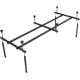 Каркас разборный для акриловой ванны Aquanet 160x53