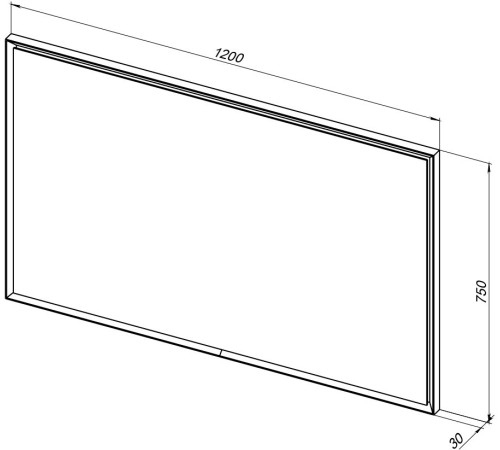 Зеркало Allen Brau Activity 120 1.340030.AM антрацит матовый