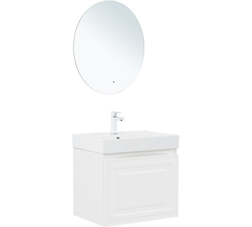 Тумба под раковину Aquanet Агата 60 белый сатин