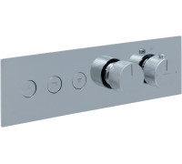 Смеситель для душа Allen Brau Liberty 5.33003-00 (с внутренней частью, 3 выхода) хром