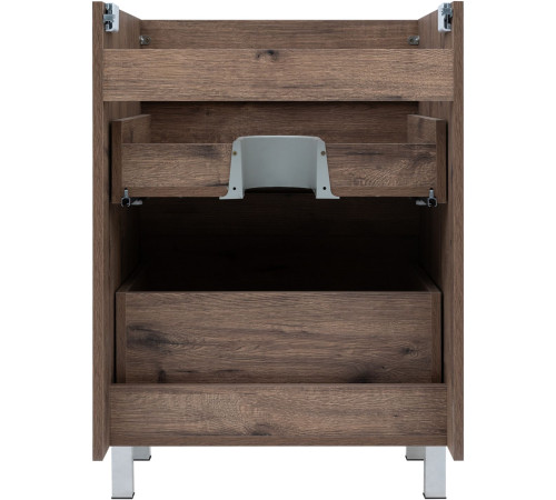 Тумба под раковину Aquanet Нота New 75 напольная, дуб веллингтон табак