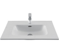 Раковина Aquanet Flat 70 белая матовая