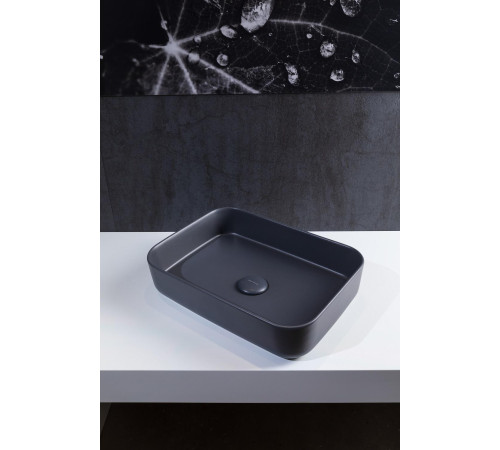 Раковина накладная Allen Brau Fantasy 50 4.11021.AN антрацит