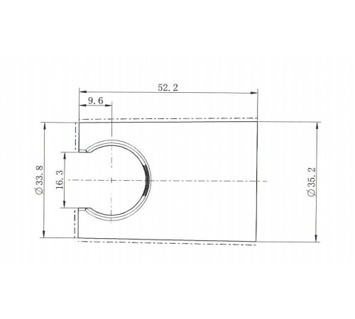 Держатель для душа Allen Brau Priority 5.31С15-00 хром