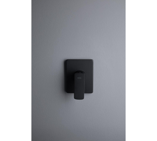 Смеситель для душа Allen Brau Infinity X1 5.21015-31 (с внутренней частью, 1 выход) черный матовый