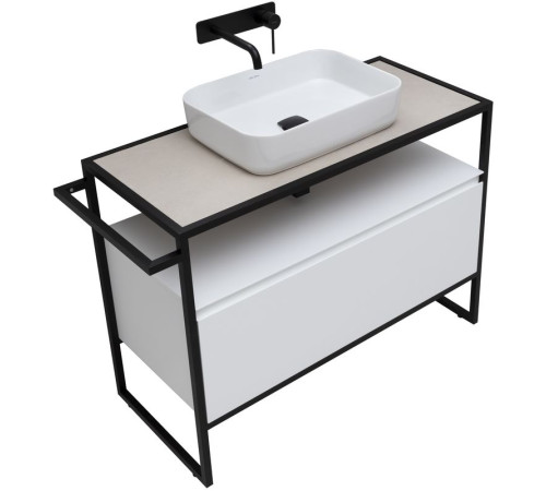 Тумба под раковину Allen Brau Priority 100 1.31003.WM белый матовый