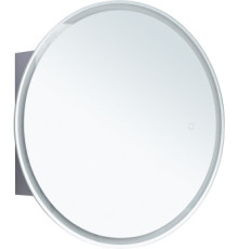 Зеркальный шкаф Aquanet Оптима 70 белый, с LED подсветкой