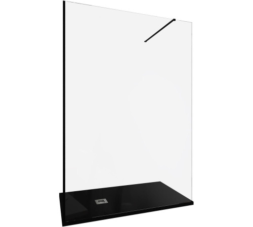 Душевая перегородка Allen Brau Infinity 1 140 3.21027.BBA черный браш