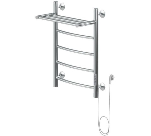 Полотенцесушитель электрический Aquanet Romeo 60х40 Тэн справа, с полкой