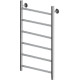 Полотенцесушитель водяной Aquanet Mauro 800x500 хром