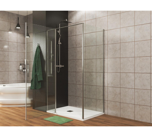 Душевой уголок Allen Brau Priority 90x90 3.31025.00 + 3.31043.00 хром