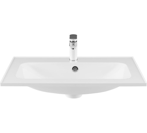 Тумба под раковину Aquanet Арт 75 ясень графит