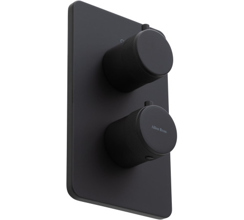 Смеситель для душа Allen Brau Priority 5.31113-31 (с внутренней частью, 1 выход) черный матовый