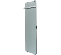 Полотенцесушитель электрический Allen Brau Infinity 140x44 с рейлингом и креплением, серебро браш
